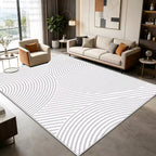 Nordic Minimalist Fluffy Area Rug