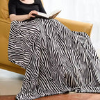 Checkerboard Flannel Throw Blanket