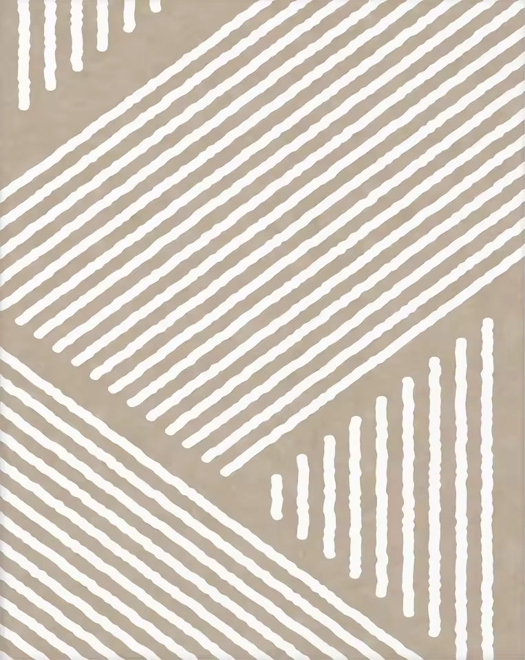 Neutral Abstract Canvas Wall Art