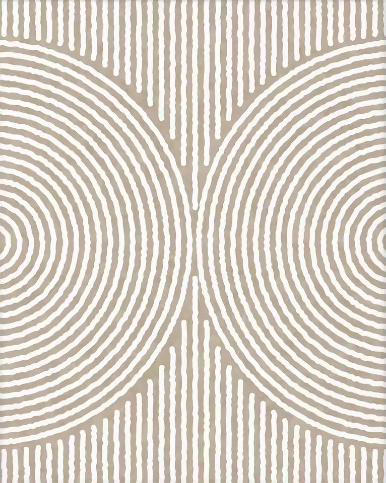 Neutral Abstract Canvas Wall Art