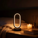 Mini Circular Metal Desk Lamp