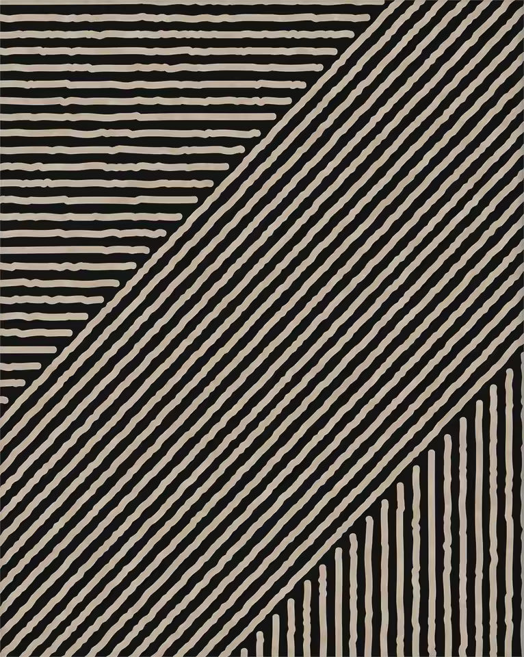 Neutral Abstract Canvas Wall Art